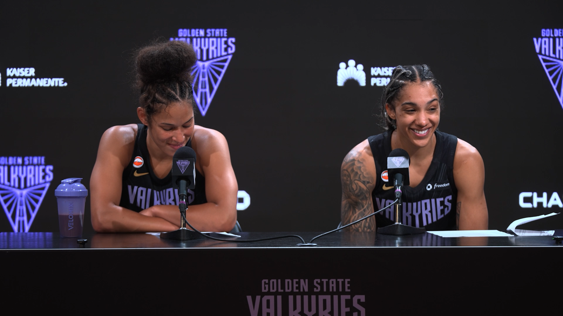 Veronica Burton and Gabby Williams Postgame Press Conference | 8/17/26